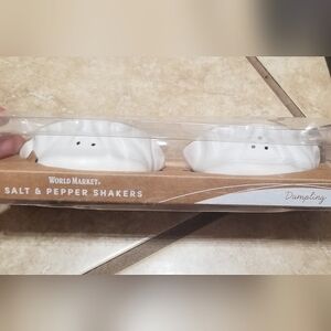 World Market Dumplings Salt and Pepper Shakers